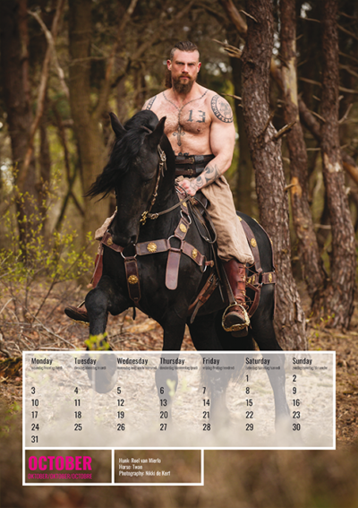 Horse and Hunk calendrier 2022 - Image 11