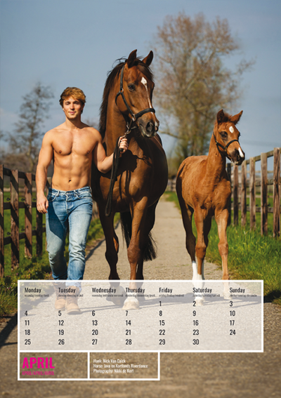 Horse and Hunk calendrier 2022 - Image 5
