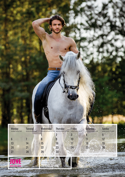 Horse and Hunk calendrier 2022 - Image 7