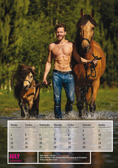 Horse and Hunk calendrier 2022 - Image 8