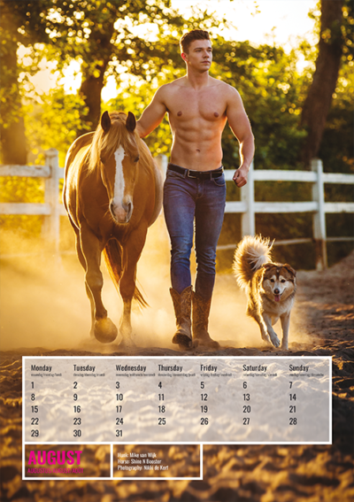 Horse and Hunk calendrier 2022 - Image 9