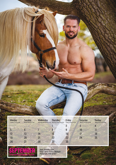 Horse and Hunk calendrier 2022 - Image 10
