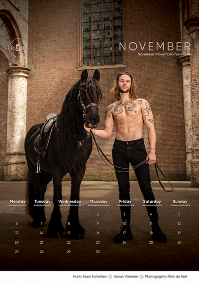 Horse and Hunk calendrier 2023 - Image 12