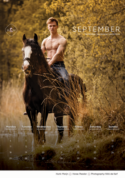 Horse and Hunk calendrier 2023 - Image 11