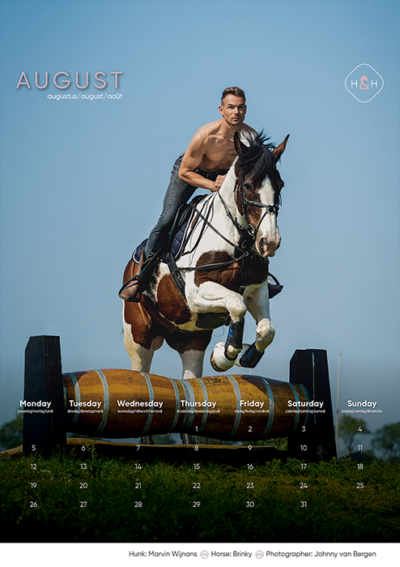 Horse and Hunk calendrier 2024 - Image 10