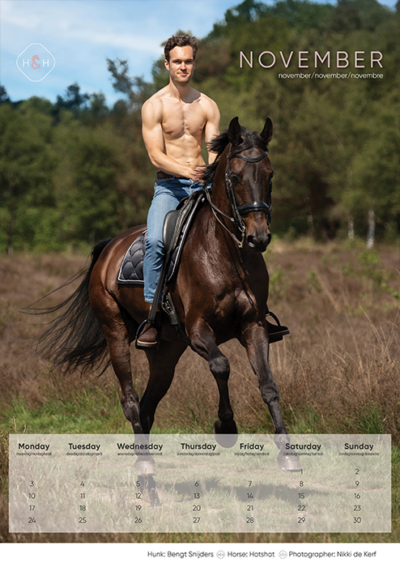 Horse and Hunk calendrier 2025 - Image 12