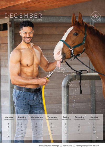 Horse and Hunk calendrier 2025 - Image 13