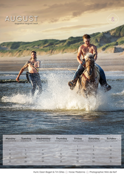 Horse and Hunk calendrier 2025 - Image 9