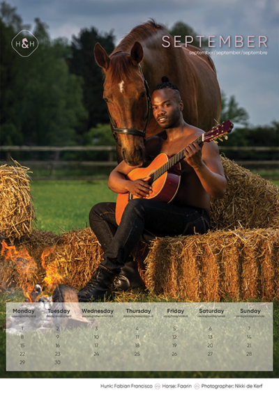 Horse and Hunk calendrier 2025 - Image 10