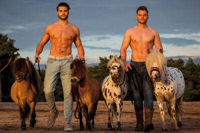 Cartes postales Horse and Hunk 2025 - Image 3