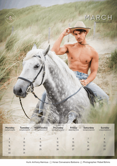 Horse and Hunk calendrier 2026 - Image 11