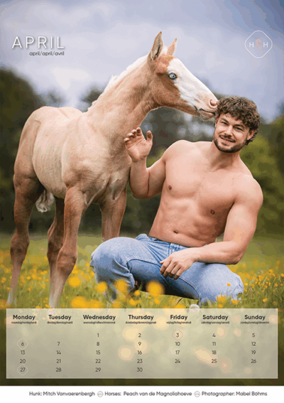Horse and Hunk calendrier 2026 - Image 10
