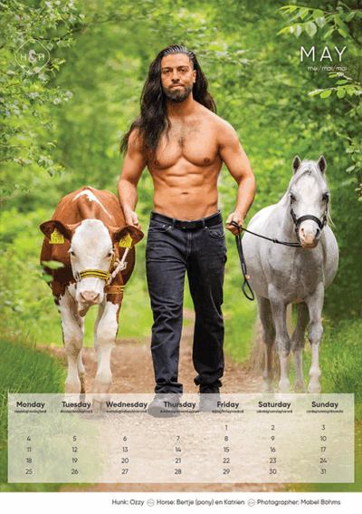 Horse and Hunk calendrier 2026 - Image 9