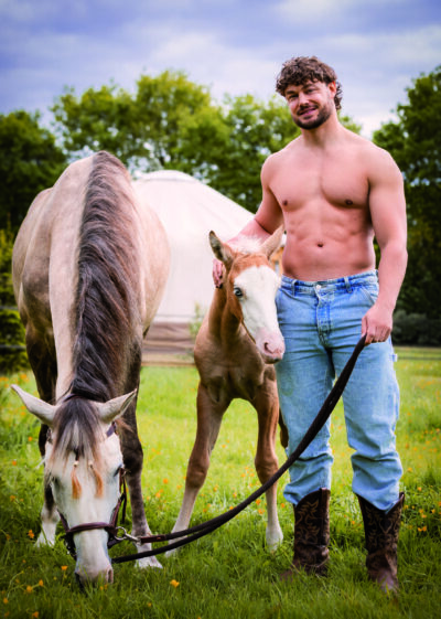 Cartes postales Horse and Hunk 2026 - Image 2